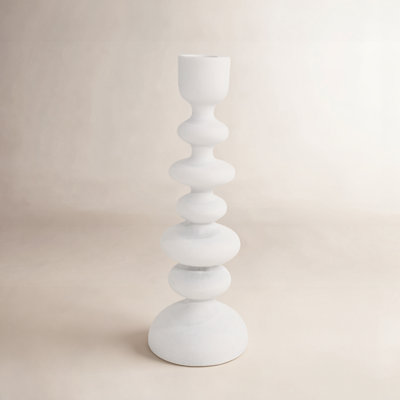 Giedre Aluminum Tabletop Candlestick