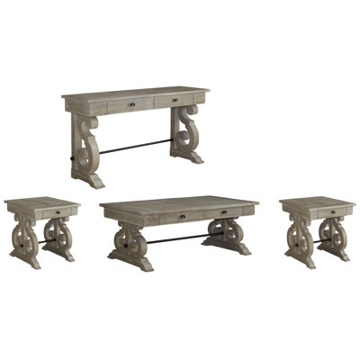 Aylor Rectangular Cocktail Table With 2 End Table And Sofa Table