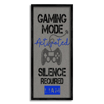 Mode de jeu activé cmw-120