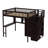 Gunjan Loft Bed with Bookshelf,Drawers,Desk,and Wardrobe-1069354026-1069354020