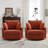 40.6'' Wide Swivel Club Chair（Set of 2)-101697393