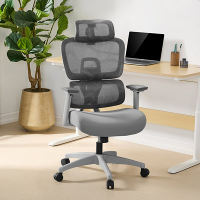 Ergonomic Office Chair, Tilt Lock Mesh Task Chair with Lumbar support