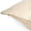 Housse et insert de coussin en coton HANDWOVEN MERIDO en noir / taupe / beige-91684219-91684182