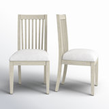 Chaise d'appoint Matthews en blanc cassé