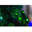 Arbre de Noël artificiel pin vert en fibre optique 6 pi avec lumières blanches / froides-120429748
