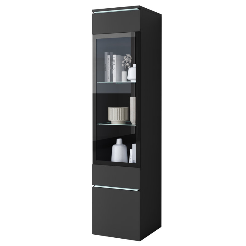 Tarcia Storage Cabinet, Black