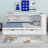 Daybed With Two Storage Drawers, Storage Cabinets And USB Ports-877378648