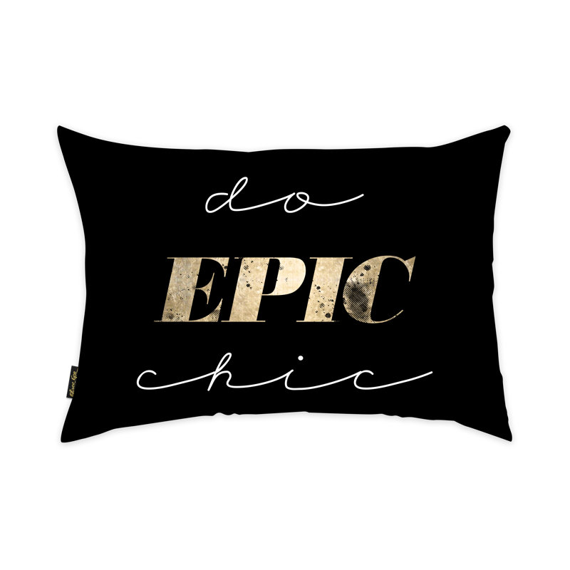 Coussin lombaire do epic chic velours Rasen, H 18 po x l 18 po