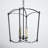 Olive 5-Light Dimmable Geometric Lantern Chandelier-33484718