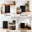 Réfrigérateur compact noir de 4,41 pieds cubes: porte simple, thermostat réglable, tablettes en verre - Économie d'énergie et faible bruit pour lit / bureau / dortoir