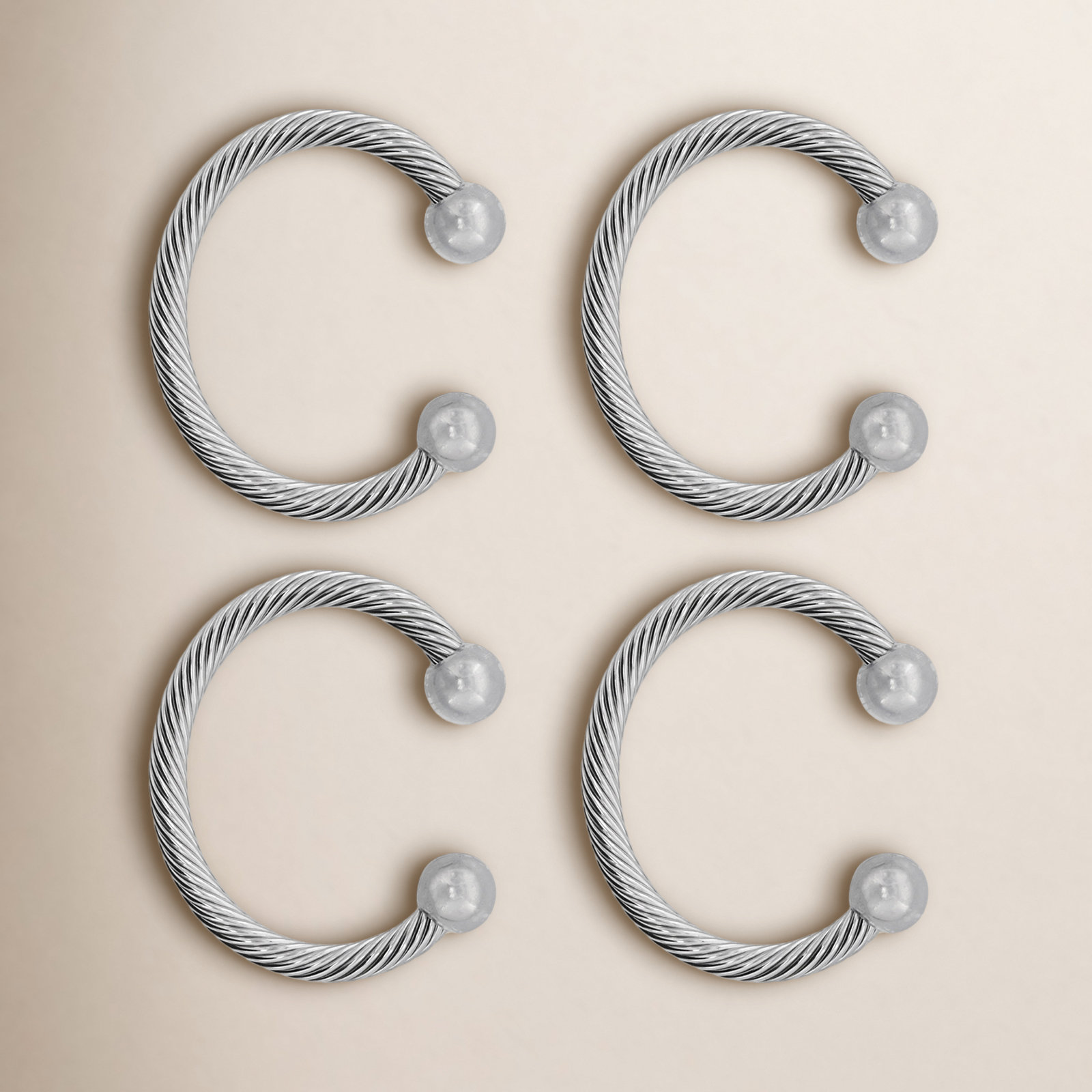 Stocking Holder, Silver