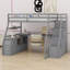Lit mezzanine simple avec tiroirs Jeffree Kids-622586015-658100733