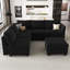 Canapé modulaire en L 7 pièces Allinson-101644912