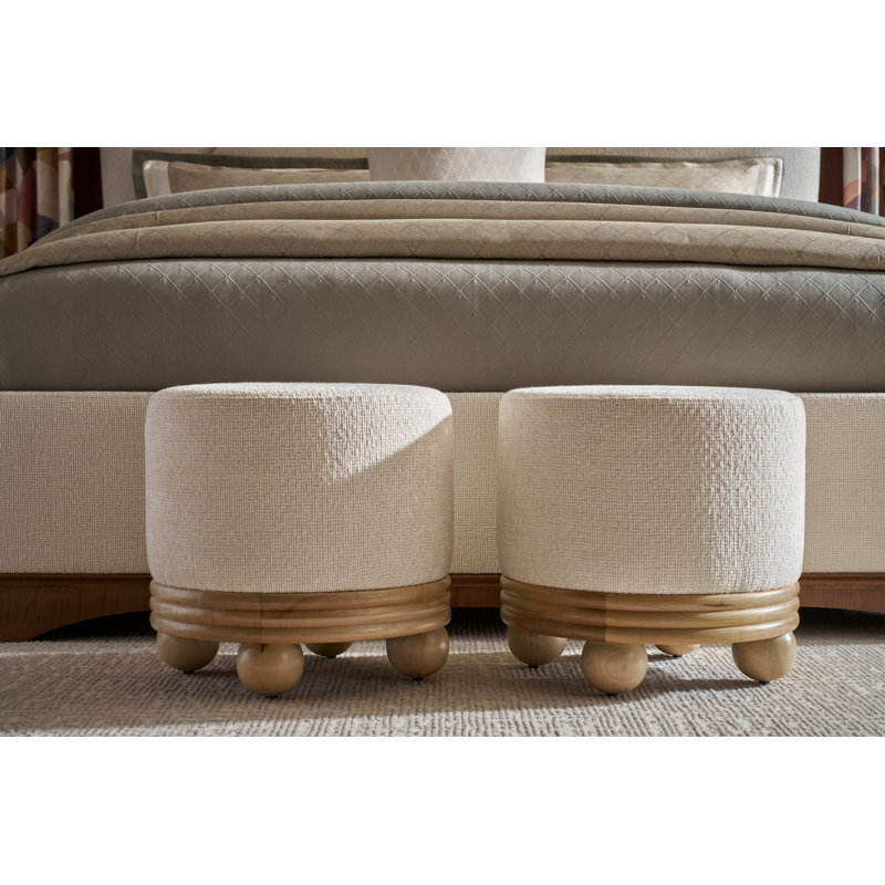 Origins Round Ottoman, Sesame