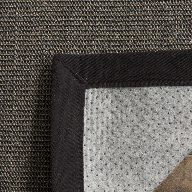Coppage Solid Colour Hand Woven Area Rug, Rectangle 183 x 274 cm