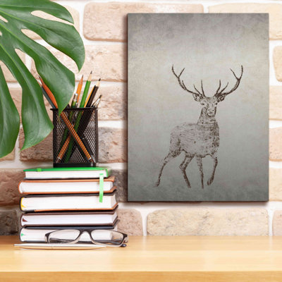 'Deer' by Incado, Giclee Canvas Wall Art