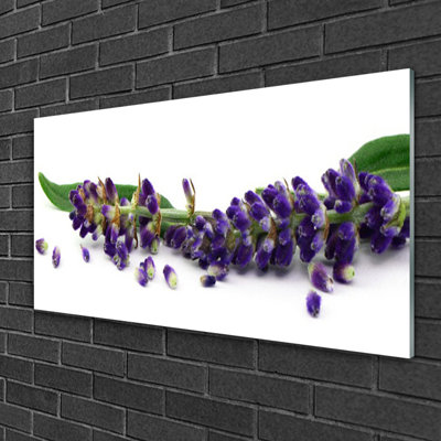 Floral Petals - Unframed Photograph on Glass