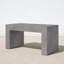 Lionel 35'' Concrete Outdoor Bench