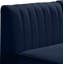 Canapé modulaire réversible en velours de 85,5 po de largeur Enson-743019088