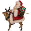 Fabriché père noël sur le renne