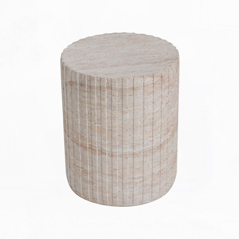 Table d'appoint d'extérieur / d'intérieur en béton