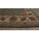 Southshore Handmade Wool Green/Light Beige/Brown Rug