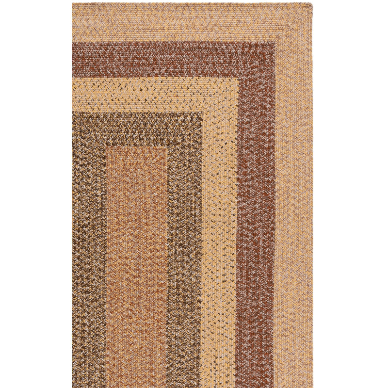 Tapis d'intérieur / extérieur lavable à la machine Performance Chevron Freshour, Tapis de couloir 2 pi 3 po x 8 pi