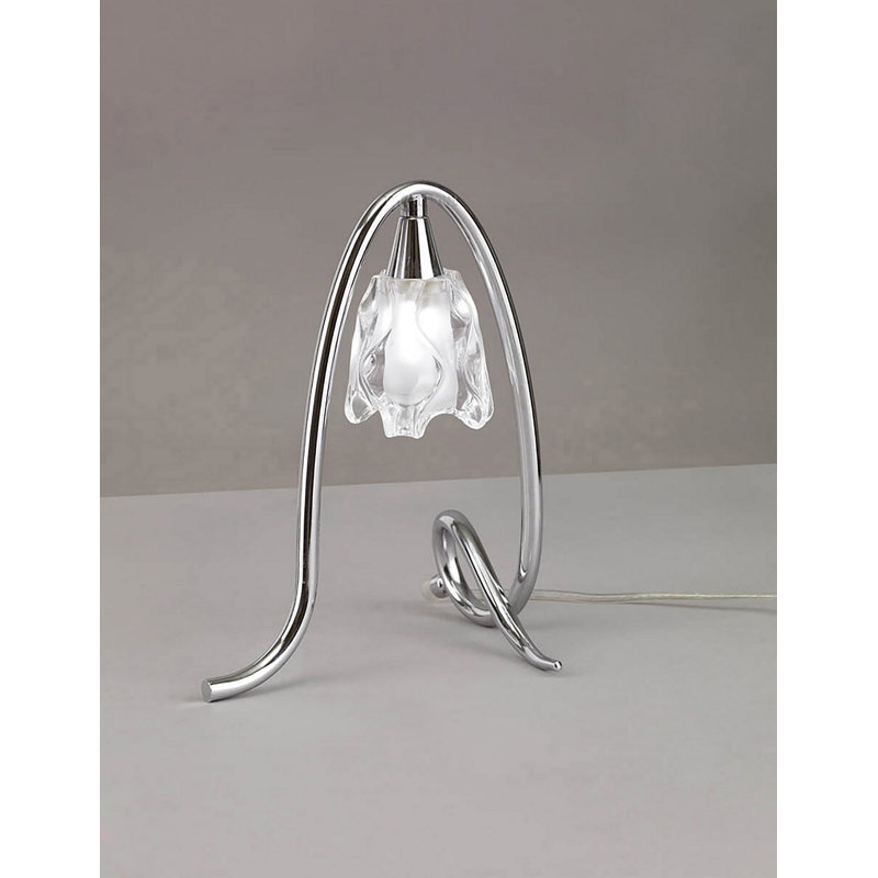 Watchman 28cm Table Lamp, Silver