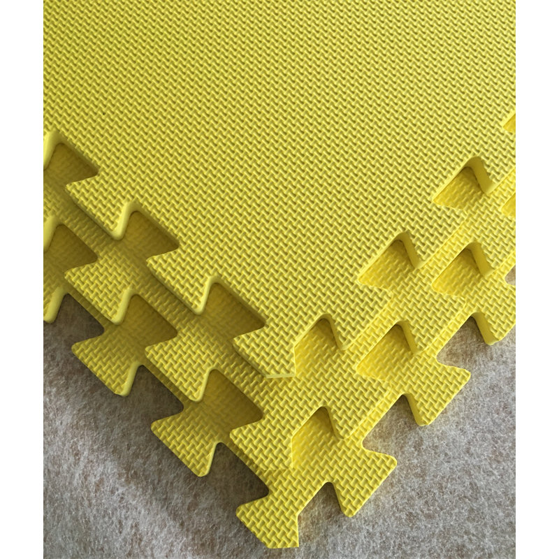 Dakota Fields Plastic Flooring Kit, 1.2cm H x 210cm W x 210cm D