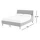 Helaina Upholstered Wingback Bed