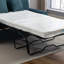 2 Seater Linen Blend Sofa Bed-660268141