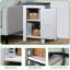 Table de chevet blanche Abeel