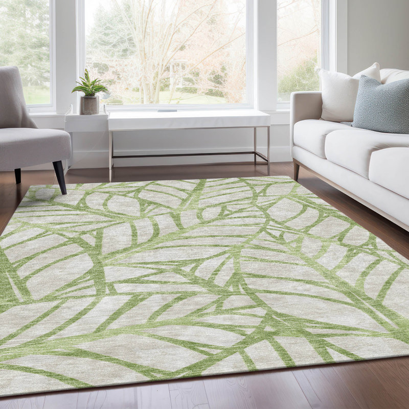 Tapis intérieur / extérieur Neysa, Rectangulaire 3 pi x 5 pi