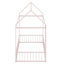 Structure de lit en métal avec clôture-1075506274