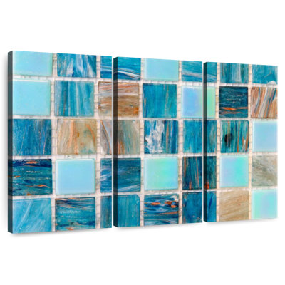 Kerner Aqua Mosaic Tiles