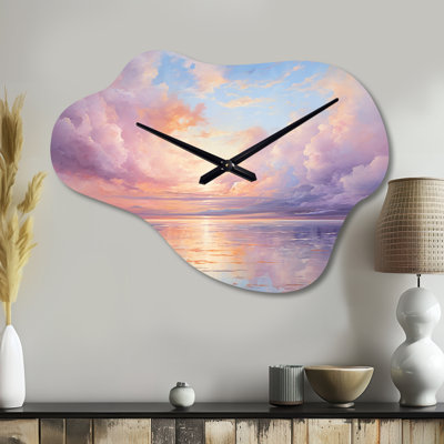 Horloge murale asymétrique Denvetia
