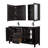 Daria 60 " W Freestanding Standard Free Standing Single Double Vanity Bathroom Vanity With Carrara Marble Top with Mirror-97961469-97961470-97961475