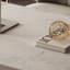 Bureau blanc et blanc en acier manufacturé + acier avec 3 tiroirs-910538769