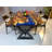 Gercas Solid Wood Top Dining Table