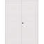Porte standard à persiennes en bois manufacturé à panneaux-93831332-93831325