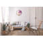 Johnene Glass Wall Clock