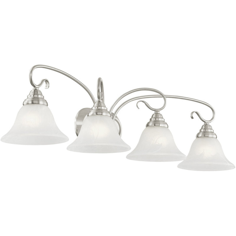Midtown 4 - Light Vanity Light, Brushed Nickel