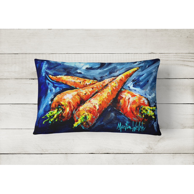 Multicolor Graphic Print Rectangular Indoor/Outdoor Pillow