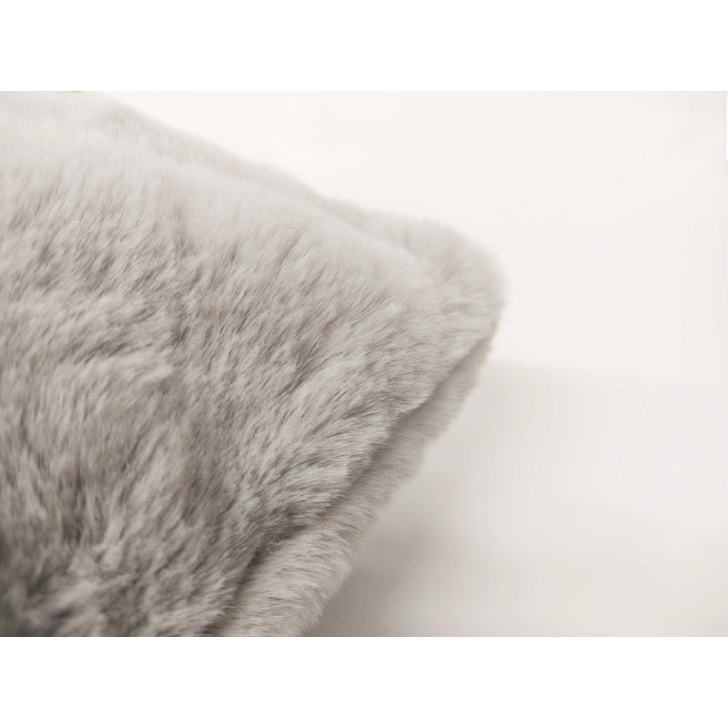 Eaker Square Cushion, Grey