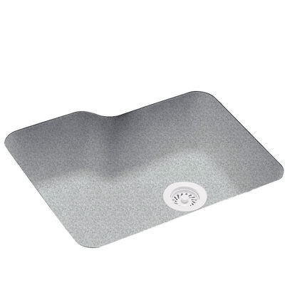 25'' L Single Bowl Solid Surface Kitchen Sink