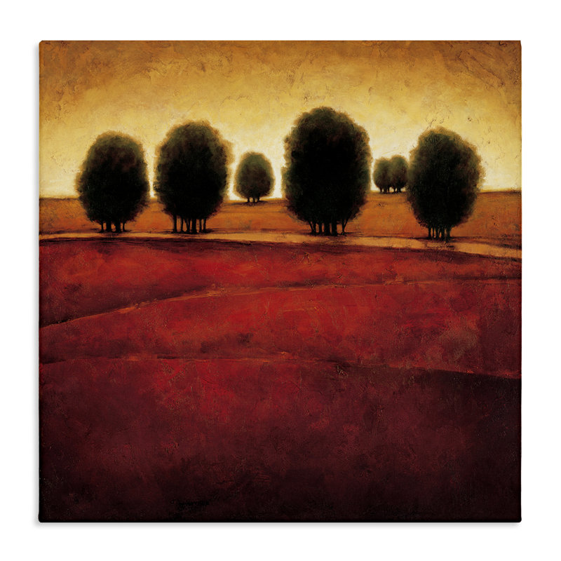 "Earthy Incandescence Landscape", art mural par Gregory Williams, H 17 po x l 17 po