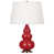 Ruby Red/Antique Silver