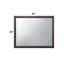 Miroir Madison au fini espresso (miroir inclus seulement)