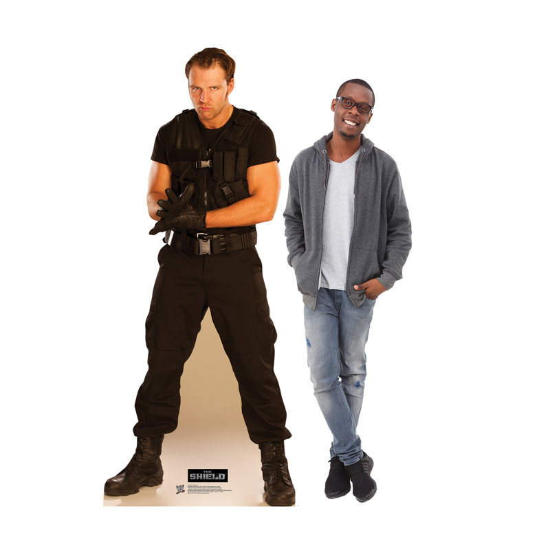 Accroche en carton ambrose-wwe dean