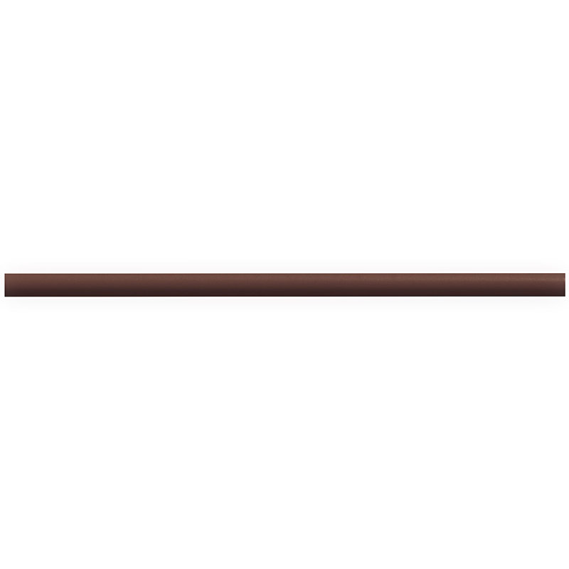 Carreau de faïence en porcelaine matte 0,47 po x 11,81 po Chord Matter, Aubergine